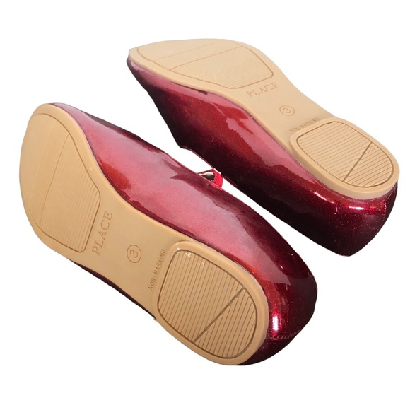 Gymboree Red Criss Cross Strapped Mary Janes size 3 - Picture 5 of 10